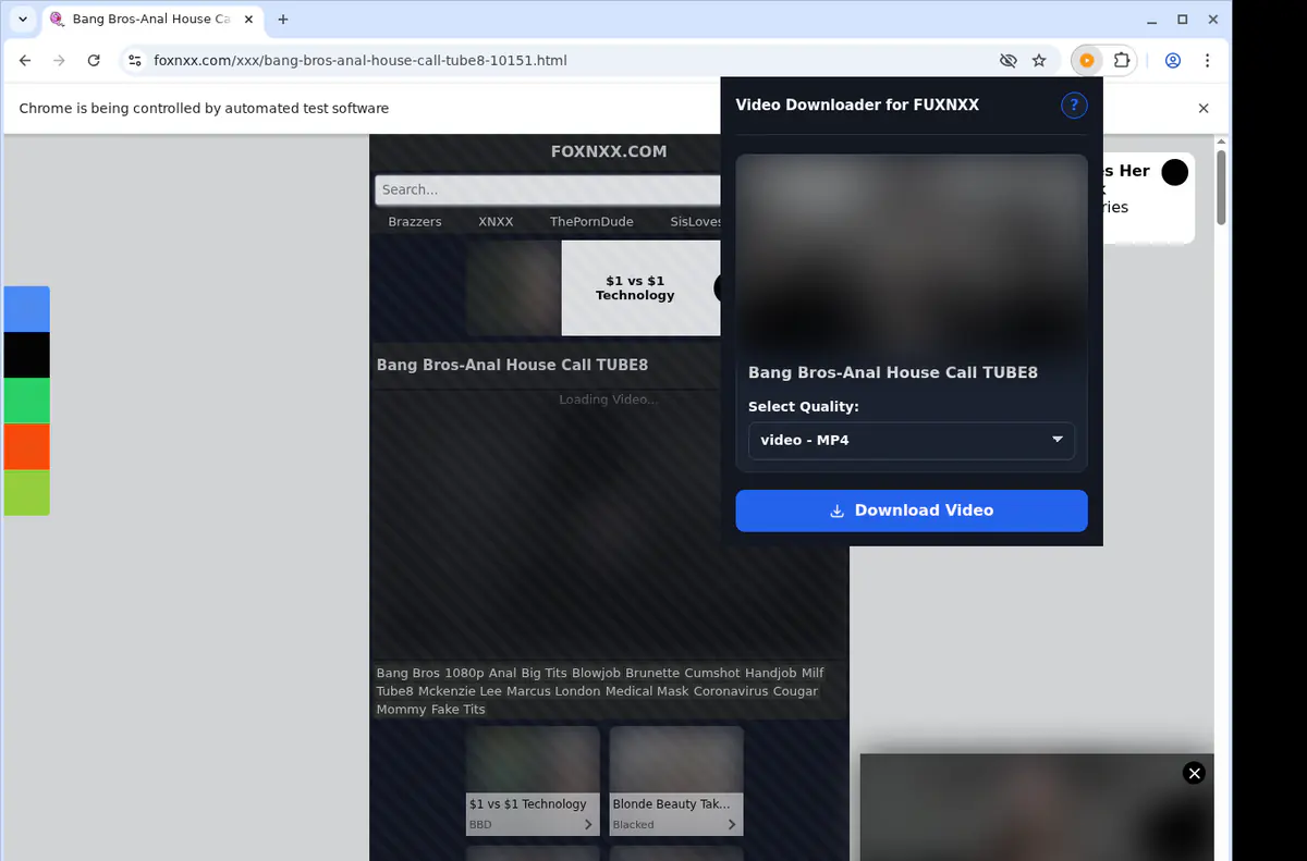 Fuxnxx Video Downloader screenshot 3