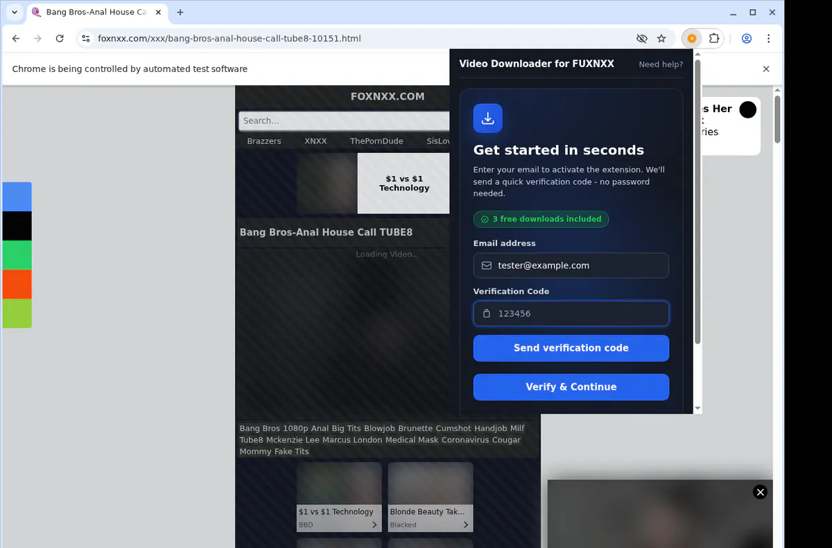 Fuxnxx Video Downloader screenshot 4